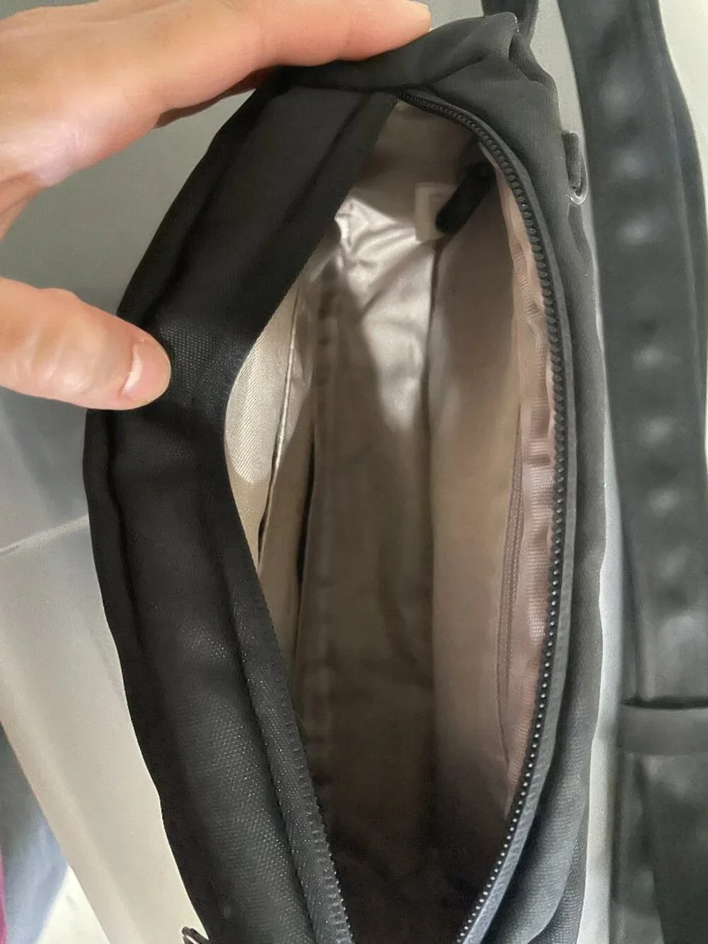 Travel Sling with zipper locks and strap lock